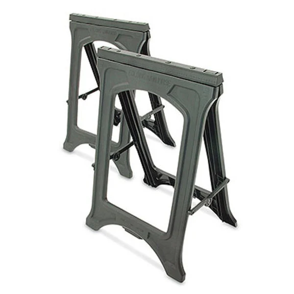 Master Mechanic THW30008 Foldable Sawhorse Plastic Portable Work Support