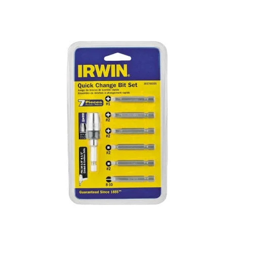 Irwin 3057003DS Quick Change Drive Guide Bit Set 2 Inch for Efficient Drilling