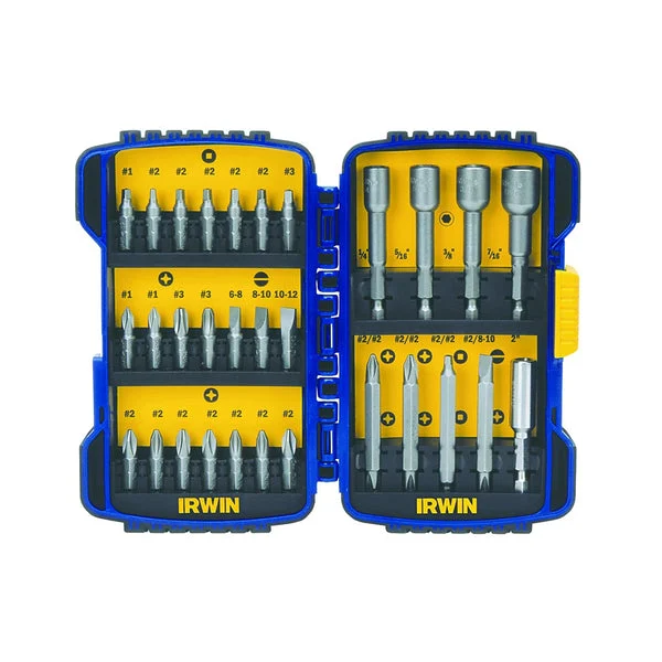Irwin IWAF1230 30-Piece Screwdriver Bit Set for Professional Use