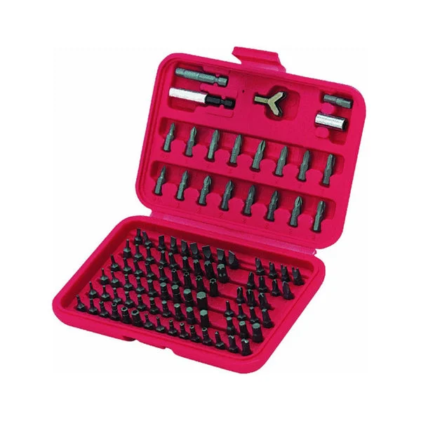 Best Way Tools 24380 Screwdriver Bit Set 100-Piece for Professional and DIY Use
