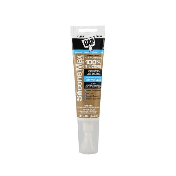 Dap 08792 Silicone Max Window and Door Sealant 2.8 Oz