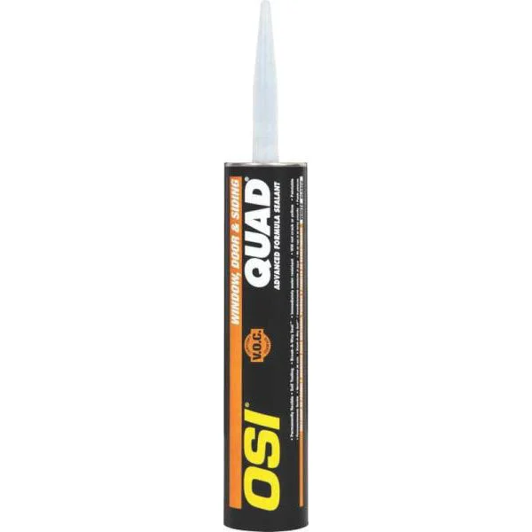 OSI 1636991 Quad VOC Advanced Window Door & Siding Sealant 10.2 Oz