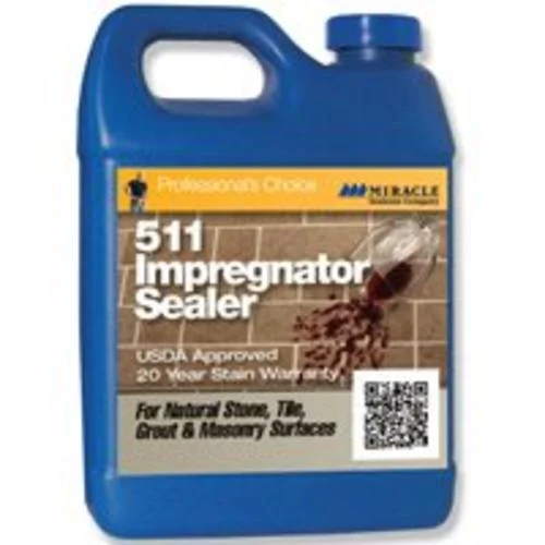 Miracle Sealants 511-QT-6/1 Penetrating Impregnator Sealer 1 Qt Clear