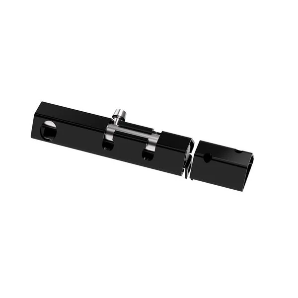 National Hardware N166-001 Lockable Security Bolt, 6 Inch, Black