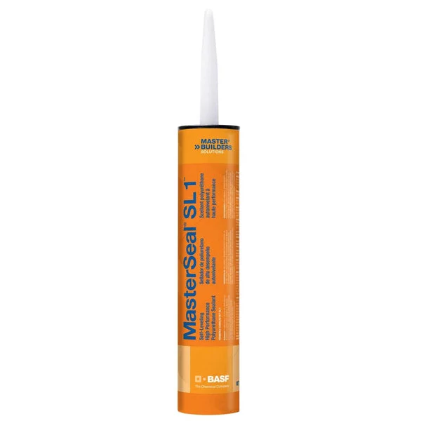 MasterSeal SL1LMSTN Self-Leveling Polyurethane Sealant Limestone 28 Oz for Professional Use