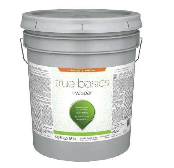 Valspar True Basics Exterior Semi-Gloss Paint 080.0024581.008 - High-Quality Protective Coating