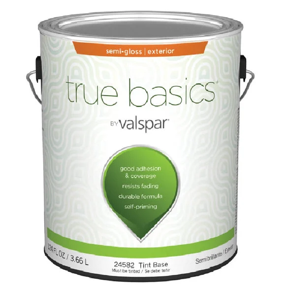 Valspar True Basics Exterior Semi-Gloss Paint 080.0024582.007 - Long-Lasting Protective Finish