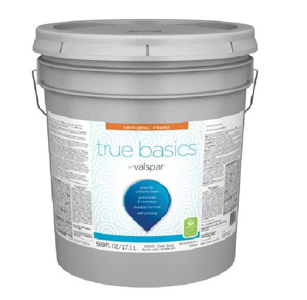 Valspar True Basics Exterior Semigloss Paint 080.0024533.008 - Durable Weather-Resistant Finish