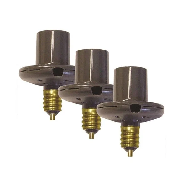 AmerTac SLC2BCB3-4 Dusk To Dawn Light-Sensing Socket Adapter Bronze