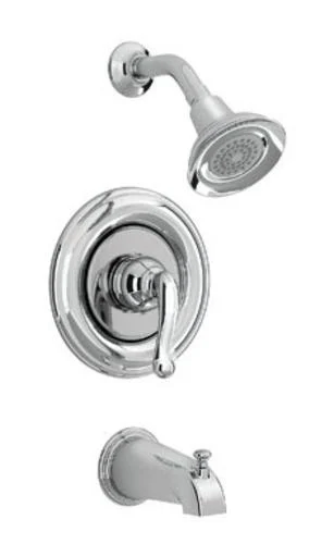 American Standard 9046502.002 Single Handle Chrome Tub and Shower Faucet