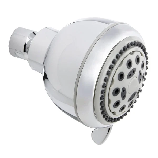 Plumb Pak K701CP Round Showerhead Metal and Plastic