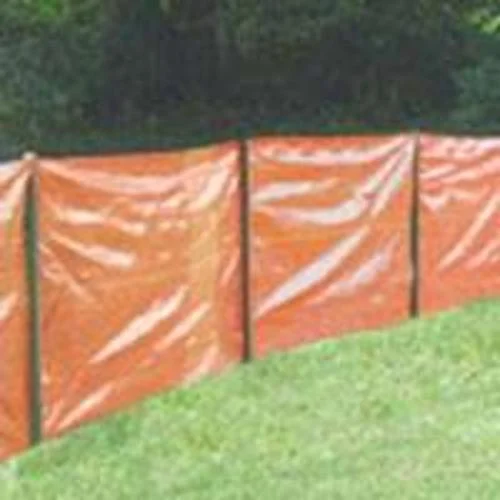 Mutual Industries 14987-45-36 Silt Fence 36 Inch x 100 Feet Orange Erosion Control Barrier