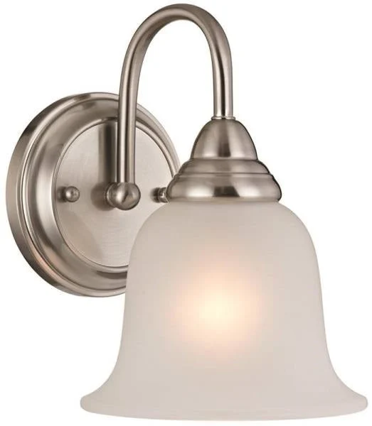 Boston Harbor LYB130928-1VL-BN Brushed Nickel One Light Wall Fixture