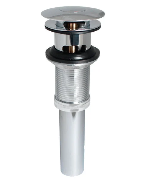Keeney K820-75 Pushbutton Sink Drain in Brass for Bathroom Kitchen