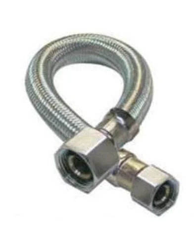 Plumb Pak PP23808 3/8 x 1/2 Inch Sink Supply Lines for Faucet Installation