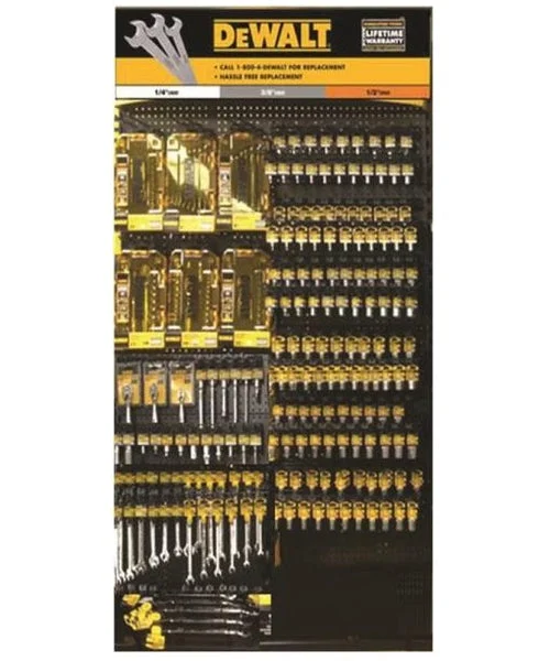 DeWalt DWMT74206 Metric/SAE Socket Set 92 Pieces 3/8 Inch Drive 6 Point