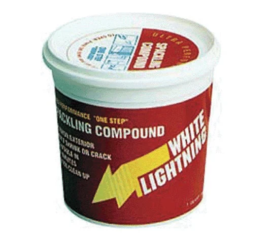 White Lightning WL60520 Lightweight Spackling Compound 1 Quart for Drywall Repair