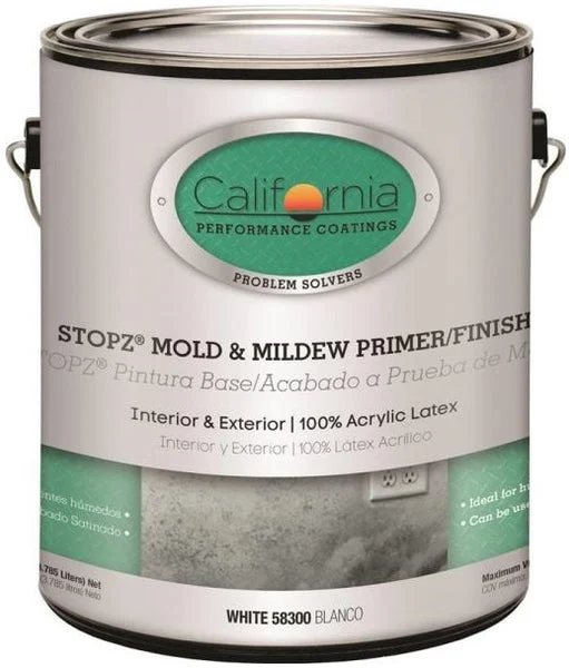 FixAll F58300-1 Stopz Mold & Mildew All-Purpose Primer 1 Gallon for Mold Prevention