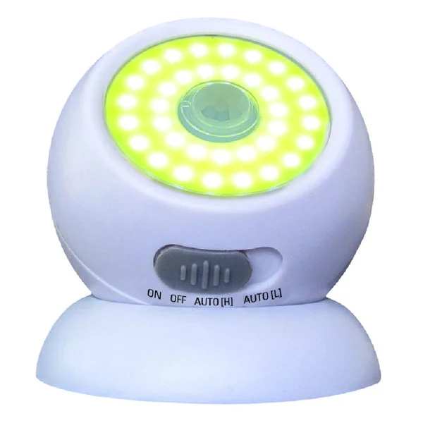 Fulcrum 34001-308 Night Owl Swivel Light White Adjustable Spotlight