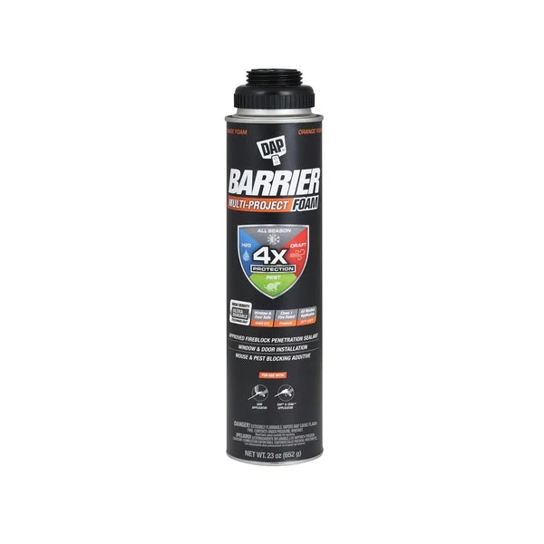 Dap 23oz Barrier Multi-Project Gun Foam Sealant 7565012532 Professional Grade