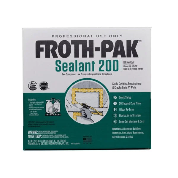 Dow 12031949 Froth-Pak 200 Sq-Ft Foam Sealant Kit for Insulation