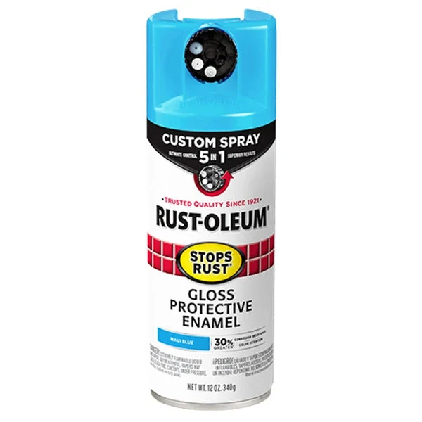 12OZ Maui Spray Paint for Tropical Blue Color Projects