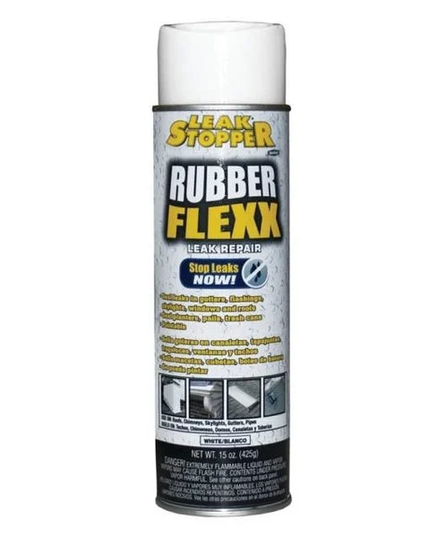 Leak Stopper 0326-GA Rubber Flex Spray Sealant 15 OZ Waterproof Sealant