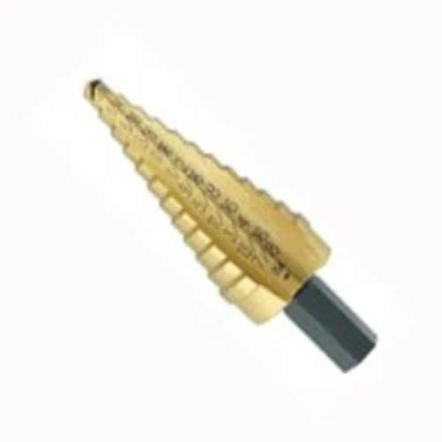 Irwin 15104 Step Drill Bit 3/16"-7/8" Multi-Size Metal and Wood Drill Bit