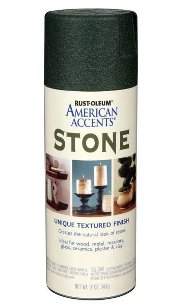 Rust-Oleum American Accents 238325 Canyon Moss Stone Spray Paint 12 Oz