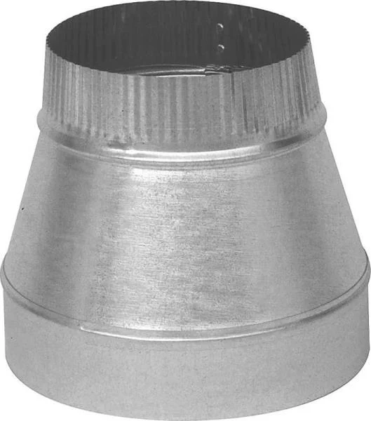 Imperial GV0812 Stove Pipe Duct Reducer 6 Inch to 5 Inch Heavy Gauge