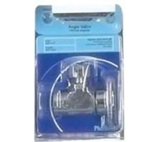 Plumb Pak PP51PCLF Chrome Water Supply Line Valve 1/2 x 3/8 Inch