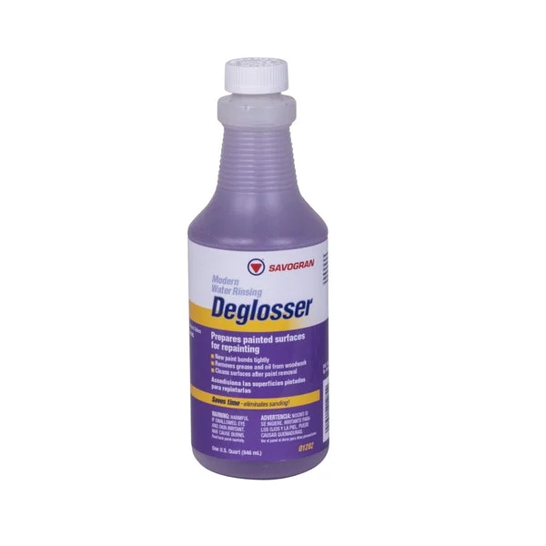 Savogran 01282 1 Quart Modern Deglosser for Surface Preparation