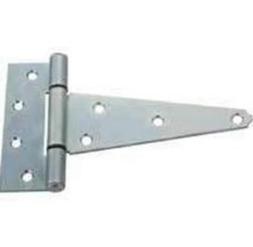 ProSource HTH-Z10-013L Heavy-Duty T-Hinge 10 Inch Zinc Plated Steel for Secure Door Mounting