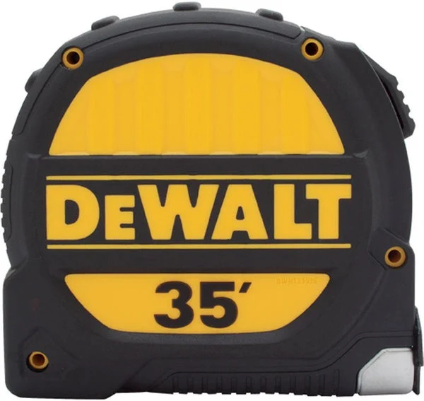 DeWalt DWHT33976 35-Foot Measuring Tape with Durable Blade and Easy-Read Markings