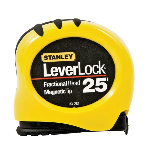 Stanley STHT33281L 25-Foot Tape Measure with Steel Blade and ABS Case