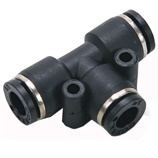 Dial 9539 1/4 Inch x 1/4 Inch x 1/4 Inch Speed Fit Tee for Plumbing Connections