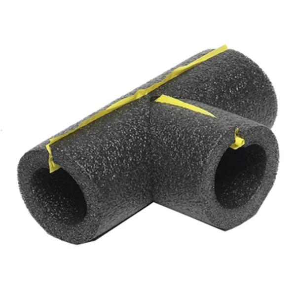 Frost King 5TEE78H Foam Tee Pipe Insulation 3/4 Inch ID Polyethylene