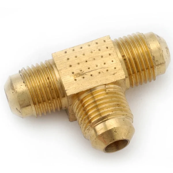 Anderson Metals 714044-08 Lead Free Flare Tee 1/2 Inch