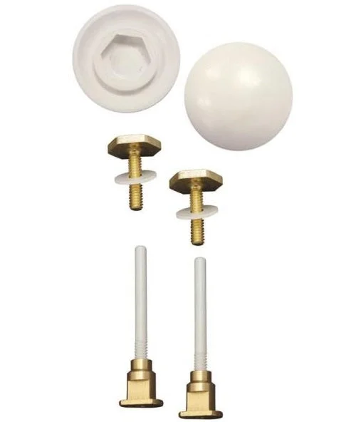Keeney K835-171 Toilet Bolts and Caps Set for Secure Installation