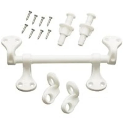 Plumb Pak PP835-36 Plastic Toilet Seat Hinge White Bathroom Hardware
