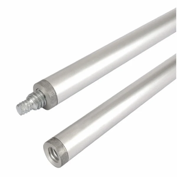 Goldblatt G06957 Aluminum Extension Handle 6 Feet x 1.75 Inch for Concrete Tools
