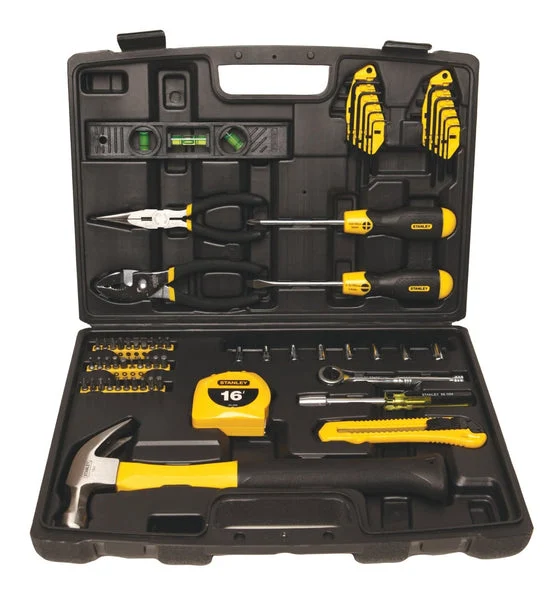 Stanley 94-248 65-Piece Homeowner's Tool Kit with Durable Storage Case