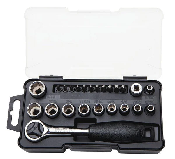 Stanley STMT74867 SAE Mechanics Tool Set 1/4 Inch Drive Professional Grade
