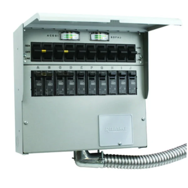 Reliance Controls 510C 50 Amp 120 Volt Generator Transfer Switch