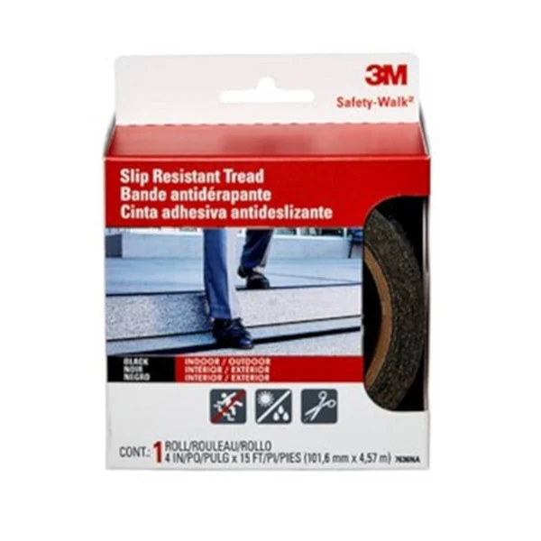 3M 7636NA Safety-Walk Step & Ladder Tread 4 x 15 Feet Non-Slip