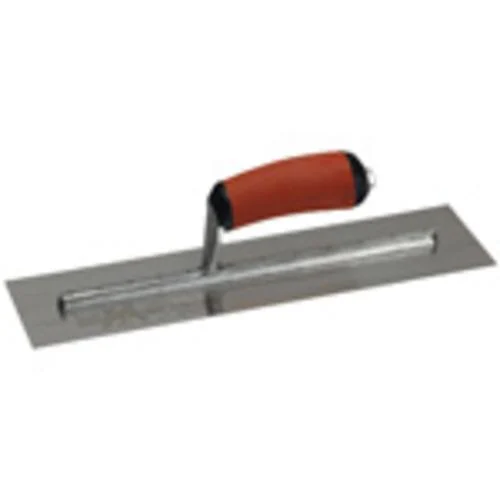 Marshalltown MXS56D 12-Inch Curved Handle Finish Trowel for Professional Masonry Work