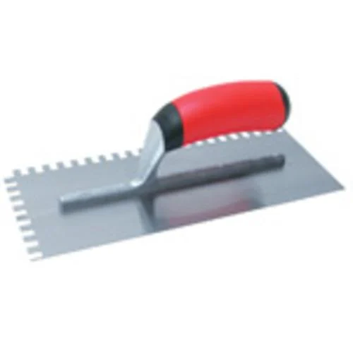 Marshalltown 15672 11 Inch x 4-1/2 Inch Square Notched Trowel for Tile Work