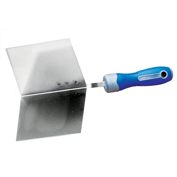Advance 223SS Outside Cool Grip II Round Handle Trowel 4-1/2 x 4 Inch 90 Degree Corner Masonry Tool