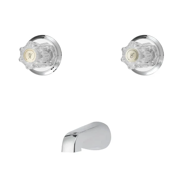 Boston Harbor GU-TQOB015CP Tub Faucet Metal Chrome Bathroom Fixture