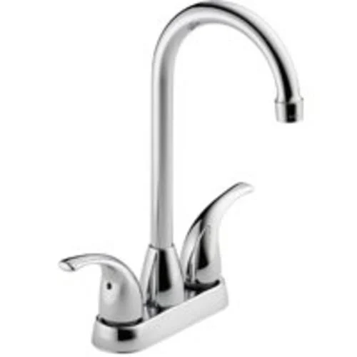 Peerless P288LF Two Handle Chrome Bar Prep Faucet for Utility Sinks